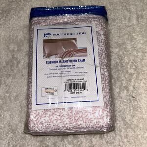 NEW 1 European Southern Tide Seabrook Island Pillow‎ Sham
